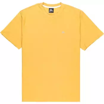 Футболка с коротким рукавом Quiksilver Slub Roundneck, желтый