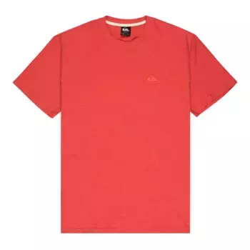 Футболка с коротким рукавом Quiksilver Slub Roundneck, красный