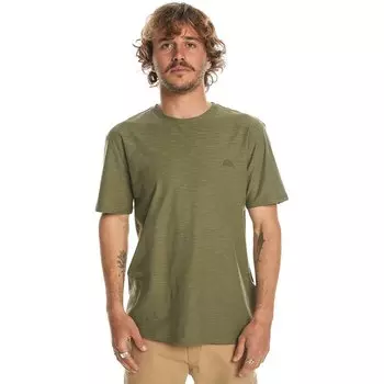 Футболка с коротким рукавом Quiksilver Slub, зеленый