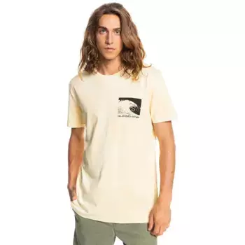 Футболка с коротким рукавом Quiksilver Smiley Wave, желтый