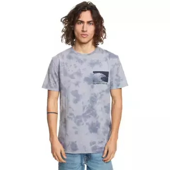 Футболка с коротким рукавом Quiksilver Smiley Wave, фиолетовый