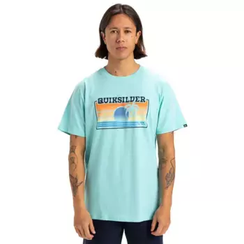 Футболка с коротким рукавом Quiksilver Sun Faded, синий