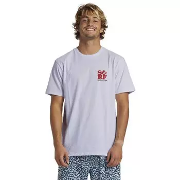 Футболка с коротким рукавом Quiksilver Surf, белый