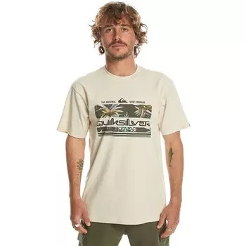 Футболка с коротким рукавом Quiksilver Top Rain Bow, бежевый
