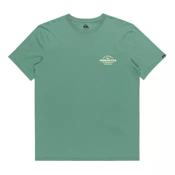 Футболка с коротким рукавом Quiksilver Trade Smith, зеленый