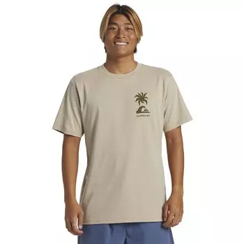 Футболка с коротким рукавом Quiksilver Tropical Breeze, бежевый