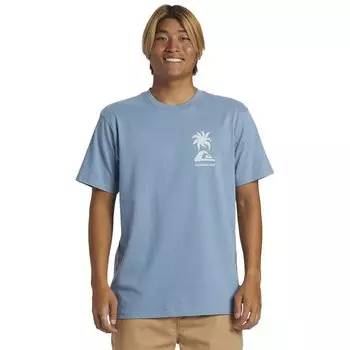 Футболка с коротким рукавом Quiksilver Tropical Breeze, синий