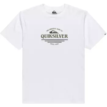 Футболка с коротким рукавом Quiksilver Type Line, белый
