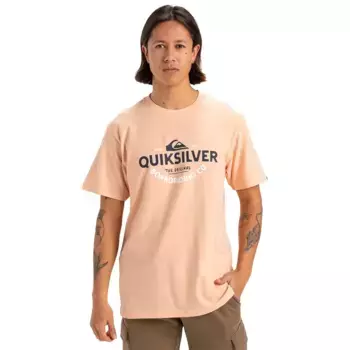 Футболка с коротким рукавом Quiksilver Typed Out, оранжевый