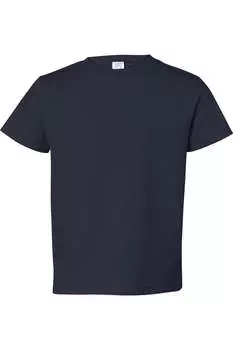 Футболка с коротким рукавом Rabbit Skins Juvy, темно-синий