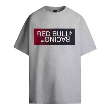 Футболка с коротким рукавом Red Bull Racing Ombre Logo, серый