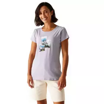 Футболка с коротким рукавом Regatta Breezed V, фиолетовый