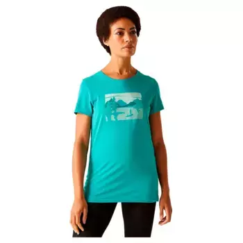 Футболка с коротким рукавом Regatta Fingal Stretch, зеленый