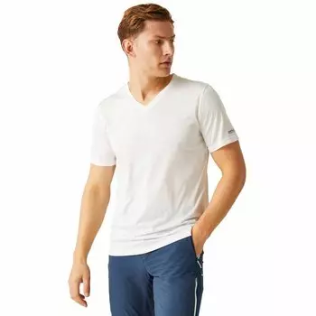 Футболка с коротким рукавом Regatta Fingal V-Neck, белый