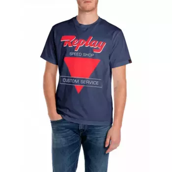 Футболка с коротким рукавом Replay M3051.000.2660, синий