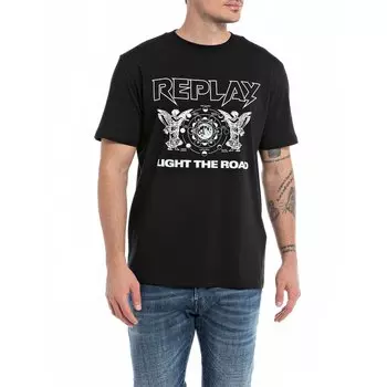 Футболка с коротким рукавом Replay M6647 .000.2660, черный