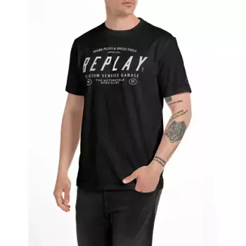 Футболка с коротким рукавом Replay M6840.000.2660, черный