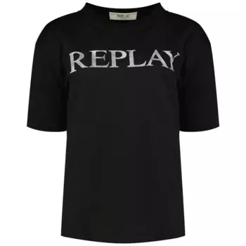 Футболка с коротким рукавом Replay W3379B.000.20994, черный