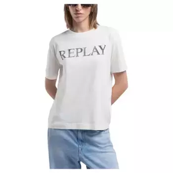 Футболка с коротким рукавом Replay W3379B.000.20994, белый