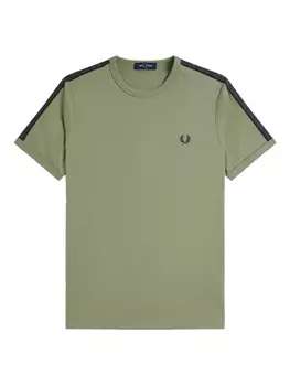 Футболка с коротким рукавом Ringer Fred Perry, зеленый