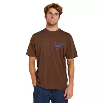 Футболка с коротким рукавом Rip Curl Fade Out Icon, коричневый