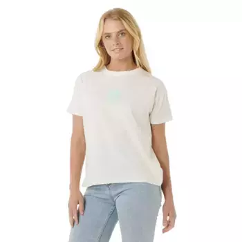 Футболка с коротким рукавом Rip Curl Icons Of Surf Relaxed, бежевый