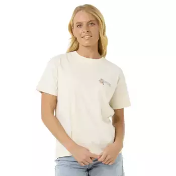 Футболка с коротким рукавом Rip Curl La Joya Relaxed, бежевый