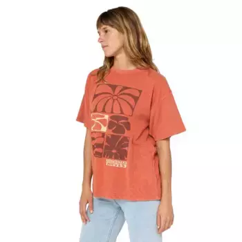 Футболка с коротким рукавом Rip Curl Oceanic Heritage, оранжевый