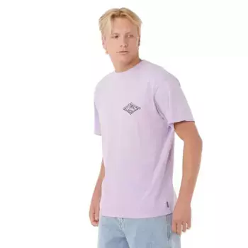 Футболка с коротким рукавом Rip Curl Raw Energy Thrash, фиолетовый