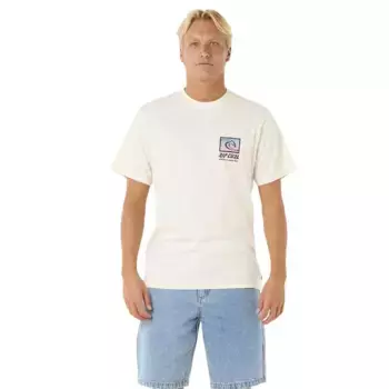 Футболка с коротким рукавом Rip Curl Raw Energy Trad, бежевый