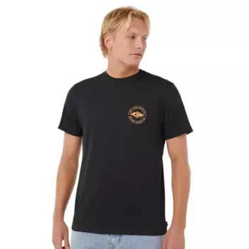 Футболка с коротким рукавом Rip Curl Staple, черный