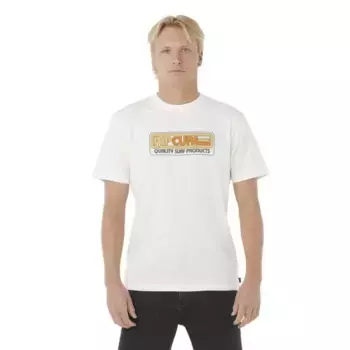 Футболка с коротким рукавом Rip Curl Surf Revival Station, белый
