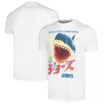 Футболка с коротким рукавом Ripple Junction Jaws, белый