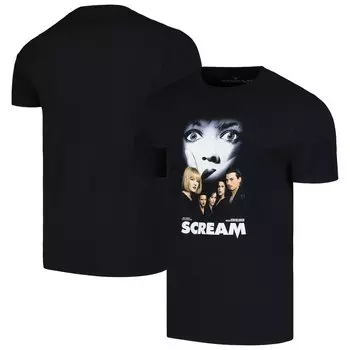 Футболка с коротким рукавом Ripple Junction Scream, черный