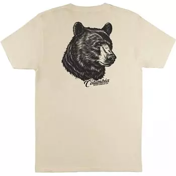 Футболка с коротким рукавом Rob Columbia, цвет chalk