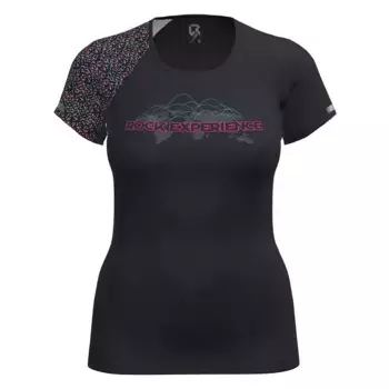 Футболка с коротким рукавом Rock Experience Spotlights, черный