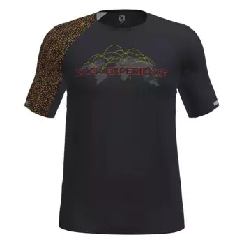 Футболка с коротким рукавом Rock Experience Spotlights, черный