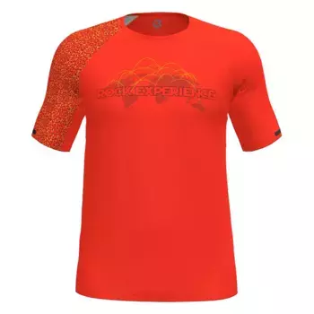 Футболка с коротким рукавом Rock Experience Spotlights, красный