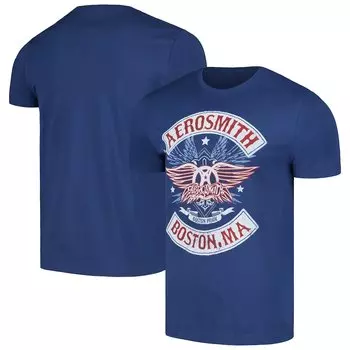 Футболка с коротким рукавом Rock Off Aerosmith, нави