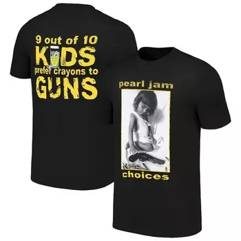 Футболка с коротким рукавом Rock Off Pearl Jam, черный