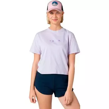 Футболка с коротким рукавом Rossignol Embroidery, фиолетовый