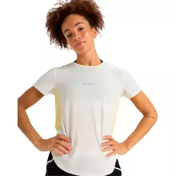 Футболка с коротким рукавом Roxy Bold Moves 2.0 Mesh, белый