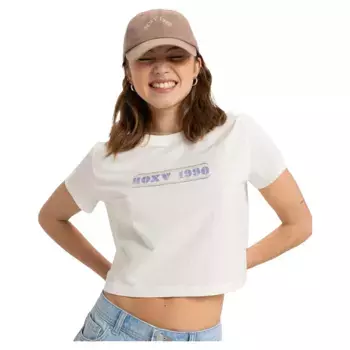 Футболка с коротким рукавом Roxy Magic Swell Crop, белый