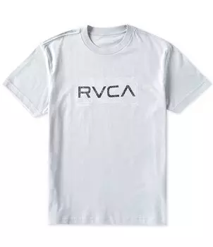 Футболка с коротким рукавом RVCA Big Topo, серый
