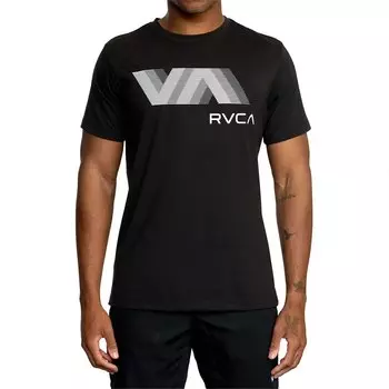 Футболка с коротким рукавом Rvca Va Blur, черный