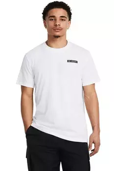 Футболка с коротким рукавом с надписью Hw Armour Label Under Armour, белый