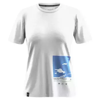 Футболка с коротким рукавом Salewa Eagle Cover, белый