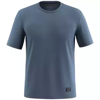 Футболка с коротким рукавом Salewa Eagle Logo Patch, синий