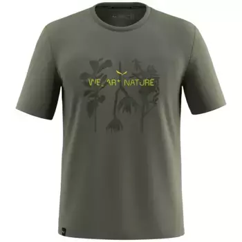 Футболка с коротким рукавом Salewa Eagle Nature, зеленый