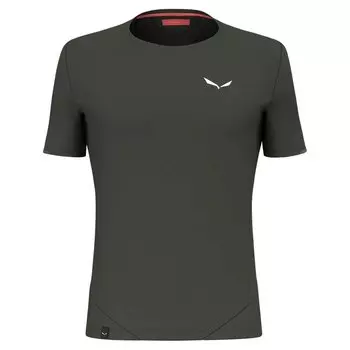 Футболка с коротким рукавом Salewa Pedroc Dry HYB, черный